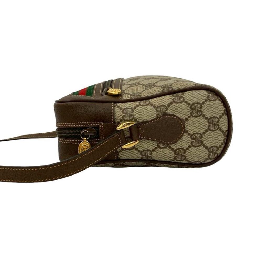 Gucci Old Gucci GG Logo PVC Leather Shoulder Bag - Picture 7 of 10